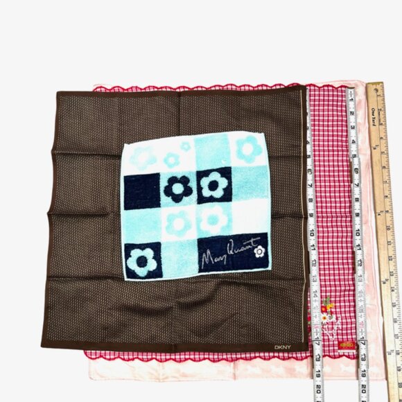 Bulk Sale Burberry-Celine & More! (2) Handkerchiefs/Sqare Pockets 16"-19.5" !(2) - Picture 5 of 16